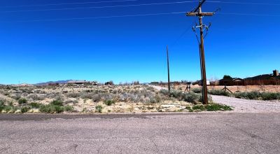 Over One Acre Corner Lot with Power - Paved Road - Surveyed - Pioche/Caliente